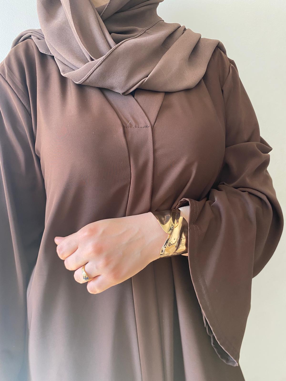 abaya capsule marron