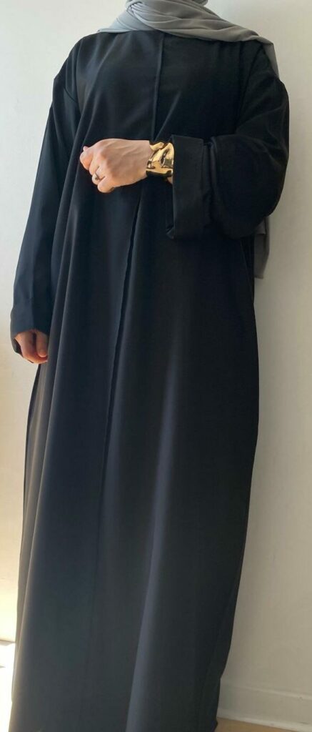 Abaya Epure Noir